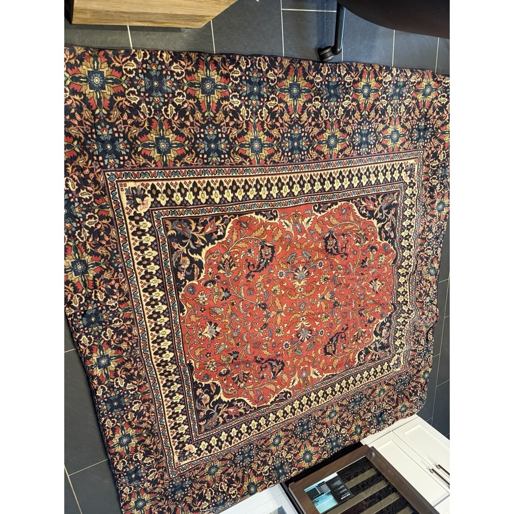 Rare Ralph Lauren Sateen Tapestry Poet Society Full / Queen Comforter. - Picture 2 of 6